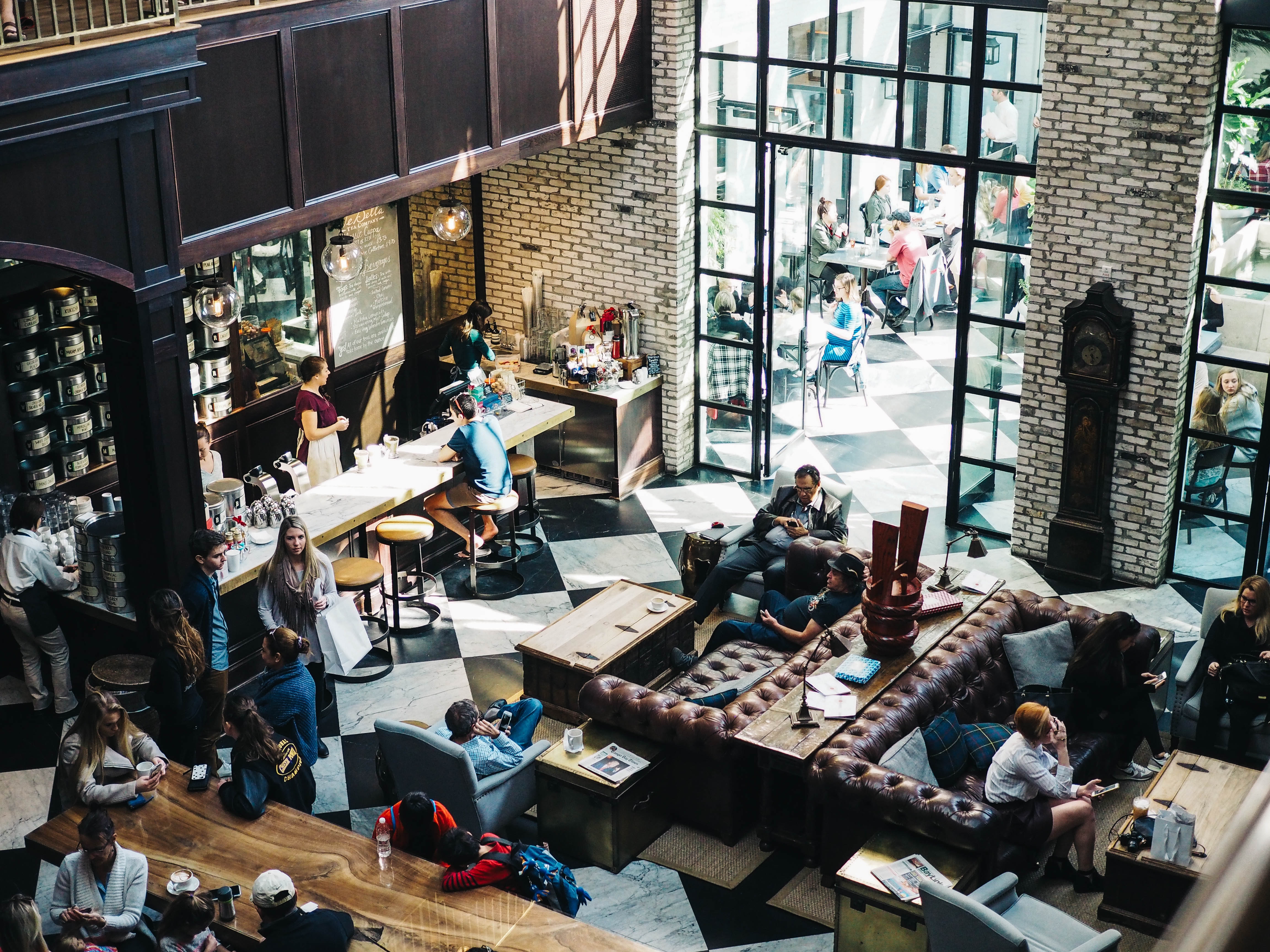 Café restaurant click & collect